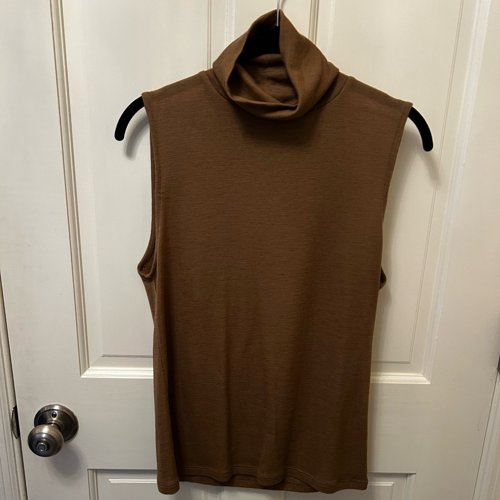 Vince Tan Knit Top